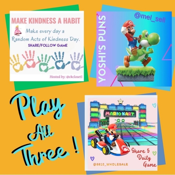 🤗 POSH & PLAY WITH KINDNESS! 🤗 - Picture 1 of 1